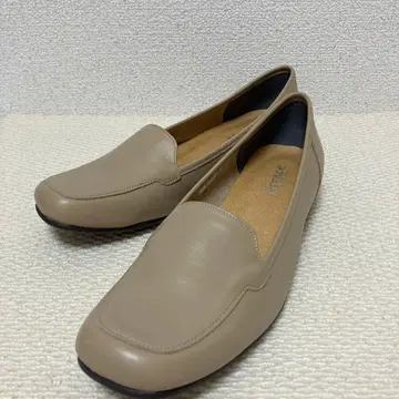 고베슈즈 천연 가죽 여성용 펌프스 25.5cm 3E 베이지