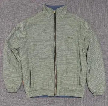 Buttergoods 체크 무늬 패딩 자켓 리버서블