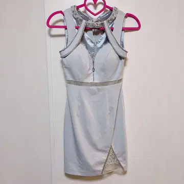 ROBEdeFLEURSglossy 백리본 드레스