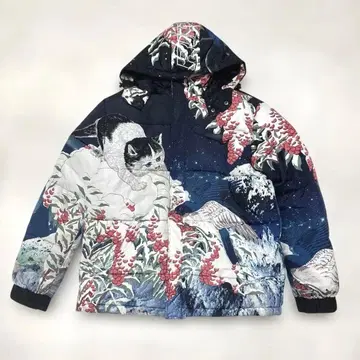 RIPNDIP L 다운 자켓 고양이