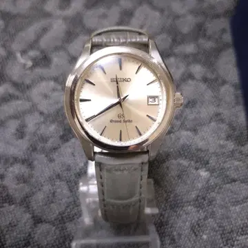 그랜드 세이코 쿼츠 손목시계 실버