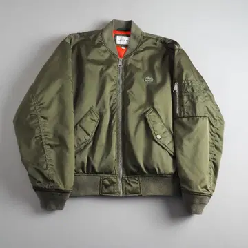 라코스테 플라이트 자켓 MA-1 카키 충전솜 새상품급