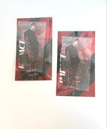 IMPACTors 사토 신 아크릴 스탠드 2개 세트