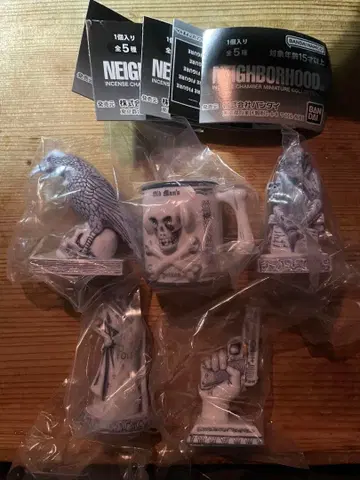 네이버후드 NEIGHBORHOOD 가챠가챠 전 5종류 컴플리트 세트