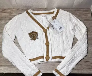 Darich 엠블럼 숏 가디건