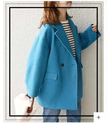 SHIPS any: 논뮬징울 코쿤 미디 더블 코트