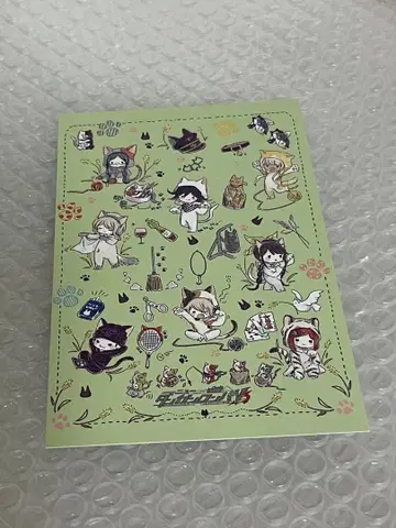 단간론파 오마 코키치 아마미 란타로 그래프아트 고양이 엽서