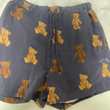 젤라또피케 테디베어 패턴 숏팬츠
