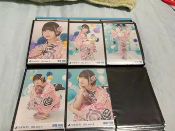 노기자카 브로마이드 사이토 아스카 유카타 2020 컴프