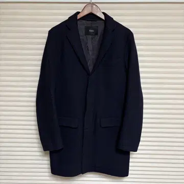 투모로우랜드 Edition 체스터 코트 짙은 혼방