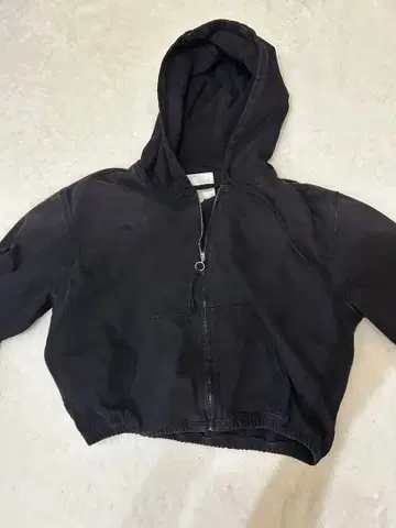 ZARA 데님 후디 스트릿 y2k