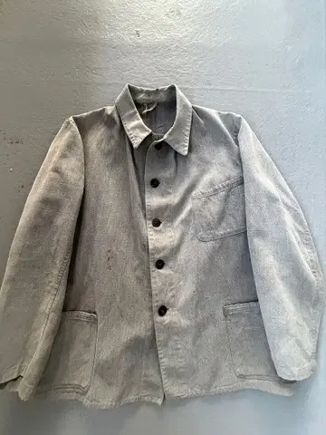 블랙 샴브레이 자켓 50S