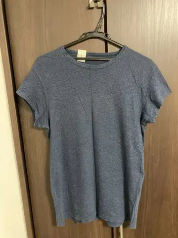 N.HOOLYWOOD 다크 블루 심플 티셔츠