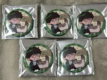 QuizKnock 마네키네코 캔뱃지 후쿠라P