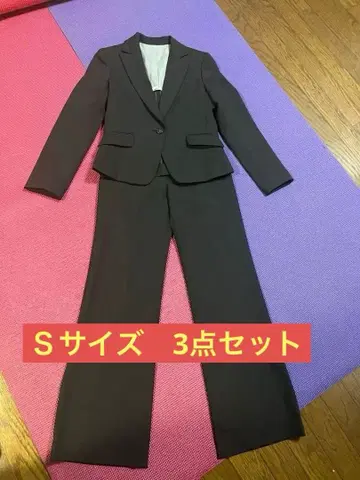 COMME CA ISM 블랙 수트 S 사이즈