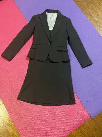 COMME CA ISM 블랙 수트 S 사이즈