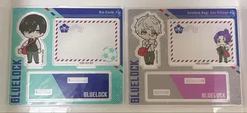 블루 록 우체국 아크릴 스탠드 이토시 린 나기 세이시로