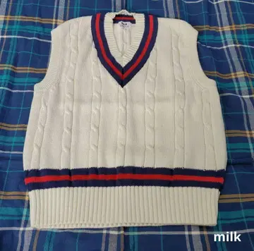 VAN Jacket 칠드런 베스트 색상 아이보리