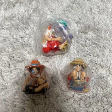 원피스 가챠가챠 기다림 루피 에이스 야마토