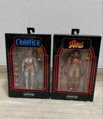 1/12 액션 피규어 chaotica 와 ladysatanus 2점 세트