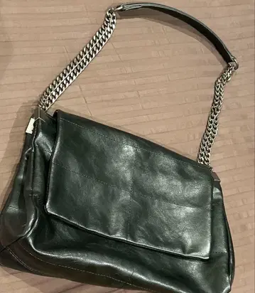 [ ZARA ] 블랙 가죽 느낌 숄더백