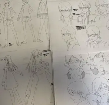 Persona4 페르소나4 설정 자료 104장