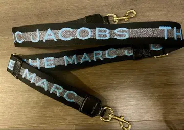 MARC JACOBS 숄더 벨트 (블랙 실버 블루)