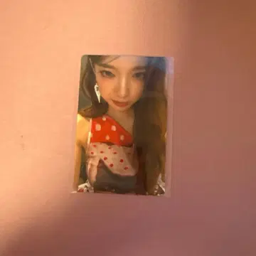 aespa 닝닝 Dirty Work 워너 혜택 트레이딩 카드