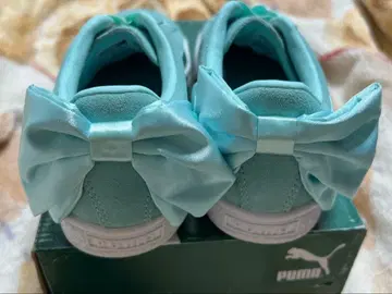 PUMA BASKET BOW 민트/리본 스니커즈/24.0