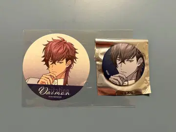 아르고나비스 콜라보 카페 매트 캔뱃지, 코스터 쿠스노키 다이몬