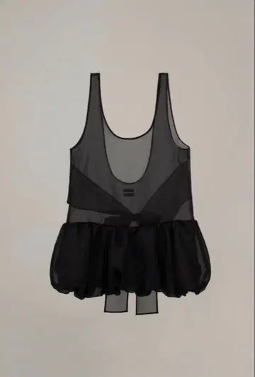 overdueflair ORGANZA BALLOON MINI DRESS