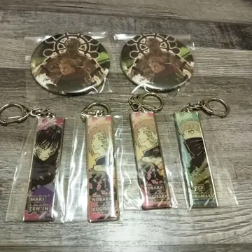 주술회전 원화전 굿즈 메탈 키링 컬렉션 캔뱃지