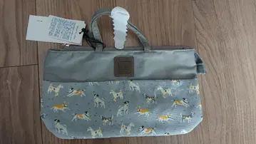 강아지 패턴 파우치 키노쿠니야