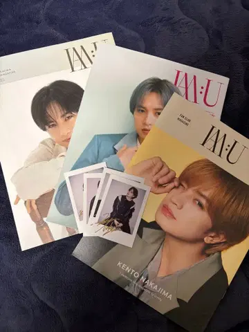 나카지마 켄토 FC 뉴스레터 vol.1~3 조기 혜택 포토 카드 포함