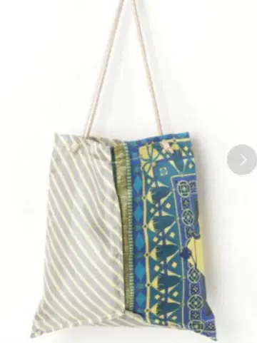 마니프리 프린트 토트백 스카프 패턴