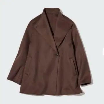 유니클로 UNIQLO 더블 페이스 숏코트