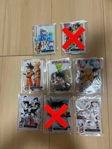 드래곤볼 제일복권 40주년 F상 8종