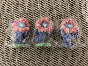 오사카 간사이 박람회 먀쿠먀쿠 플로키 피규어 3개 세트