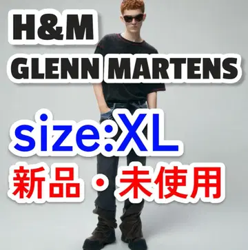 H&M Glenn Martens 디자인 T셔츠 XL 글렌 마틴스
