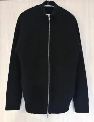 UNITED TOKYO 리브 집업 니트