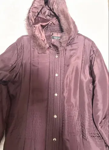 sienza 롱 자켓 블루종 다운 자켓 3L