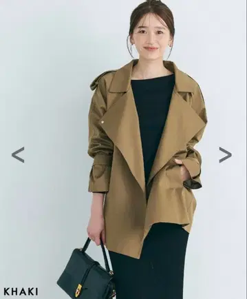 basement online 숏 트렌치코트