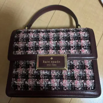 케이트 스페이드 숄더백 트위드