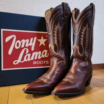 [ Tony Lama ] 웨스턴 부츠 23.5cm 부츠 잭 포함