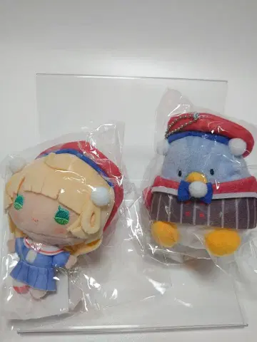 시구레 x 턱시도샘 봉제 인형 키링 세트