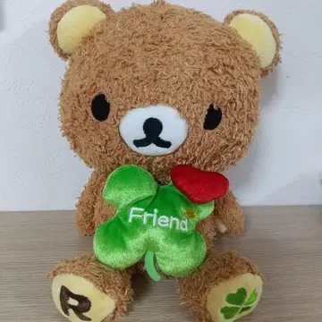 리락쿠마 행복 봉제 인형 우정 업