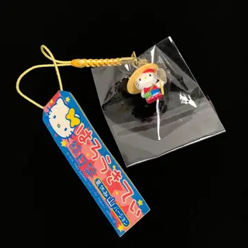 헬로키티 스트랩 그림 일기 여름방학 산 버전 Sanrio