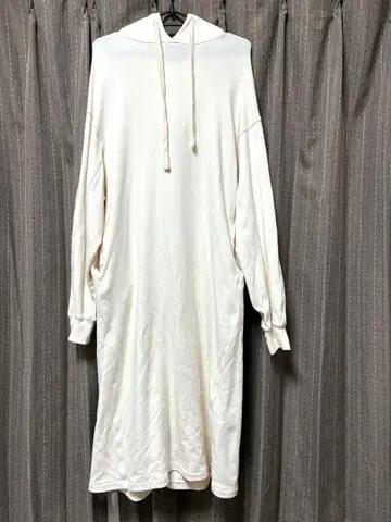 GELATO PIQUE 후드 부착 롱 원피스 아이보리