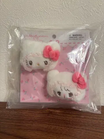 mikko 산리오 캐릭터즈 헤어 클립 헬로키티 무스