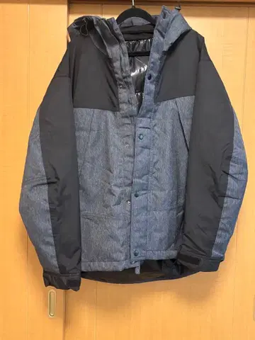 [ 거의 새상품 ] 워크맨 이지스 방수 방한 자켓 LL 데님 블루